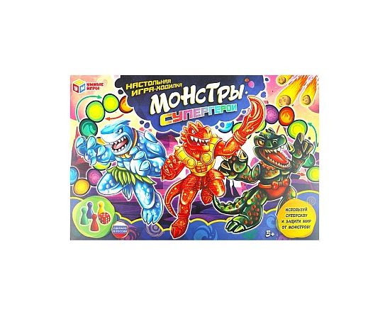 Настольная игра-ходилка «Монстры-супергерои» 350400 350400