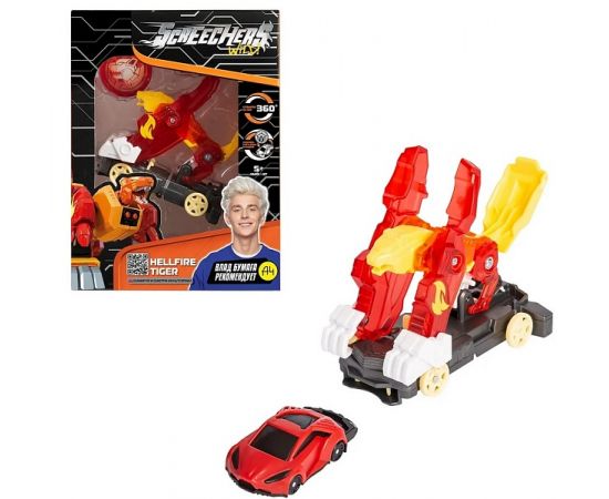 Дикие Скричеры. Игровой набор Хелфайр Тайгер L1.ТМ Screechers Wild 39860 39860