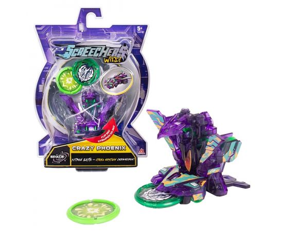 Дикие Скричеры. Маш-трансформер Крэйзи Феникс S1 ТМ Screechers Wild 40663 40663