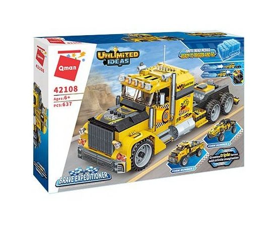 Конструктор 42108 Unlimited Ideas Brave Expeditioner 637 дет 42108