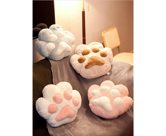 Мягкая игрушка Лапка с пледом 30 см 46071774551901