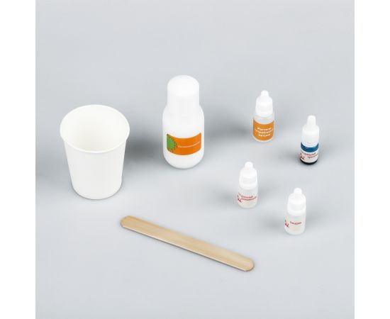 Набор для опытов 4в1 ТРИ СОВЫ "Волшебные полимеры", пенный поток, светящиеся полимерные червяки, жвачка для рук, неоновый слайм, СИЗ, картонная коробк 529