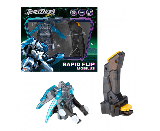 Дикие Скричеры. Игровой набор Рэпидфлип Мобилус S5. ТМ Screechers Wild 62646 62646