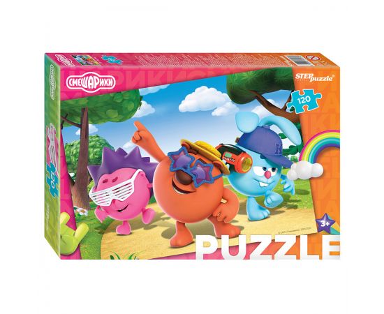 Пазл  120 эл. Step Pazzle "Riki", ассорти 75174