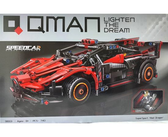 Конструктор 91003 Super Sport Red Dragon 740 дет 91003