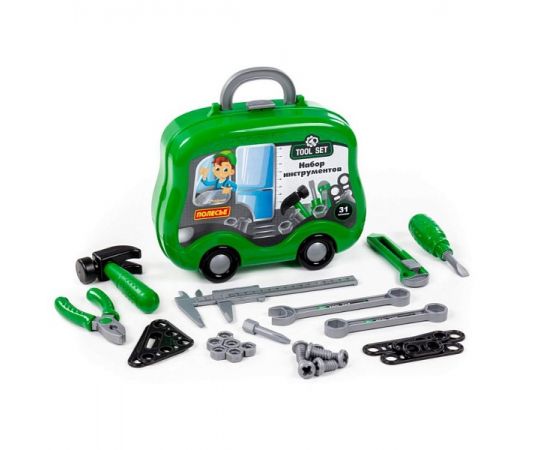 Набор инструментов №29 (31 элемент) (в чемоданчике на колёсиках) 94209 94209