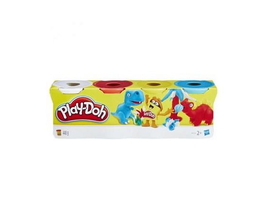 PLAY-DOH Набор из 4 баночек в ассортименте (обновлённый) B5517