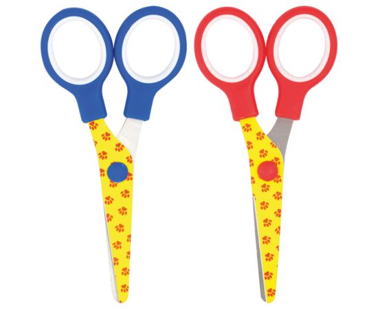 Ножницы детские Мульти-Пульти "Приключения Енота" 13см, с рисунком на лезвиях, ассорти, европодвес MS_16026