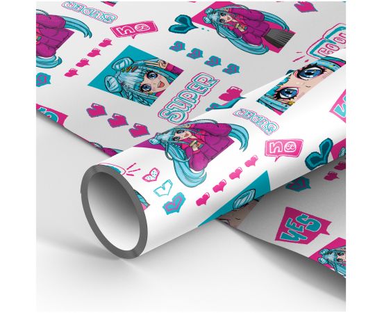 Упаковочная бумага глянц. 70*100см, MESHU "Super cool", 80г/м2 MS_53460