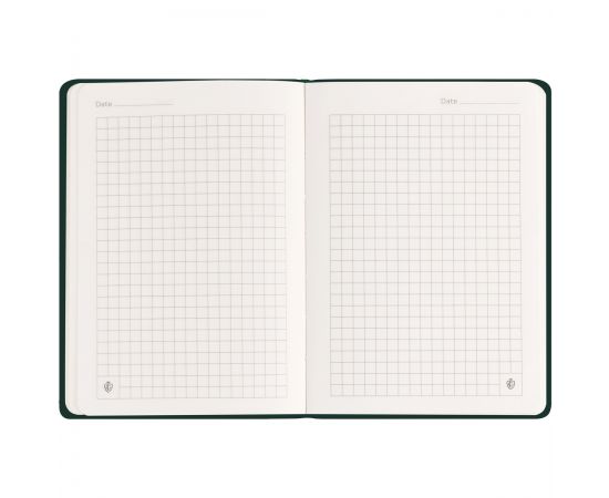 Записная книжка А6 80л. ЛАЙТ, кожзам, Greenwich Line "Classic. Olive", с резинкой, фактурное тиснение, блок в клетку NA6_50596