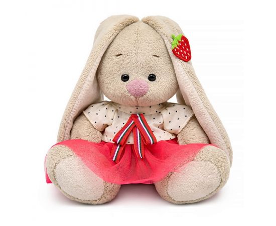 Зайка Ми в блузке и с земляничкой на ушке (малыш) SidX-654 SidX-654