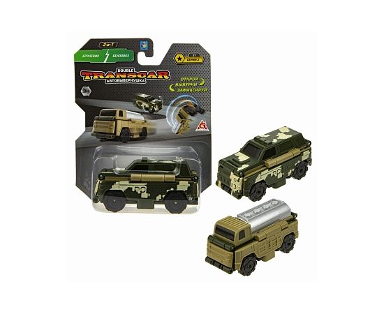 Transcar Double: Броневик – Бензовоз, 8 см, блистер Т20711 Т20711