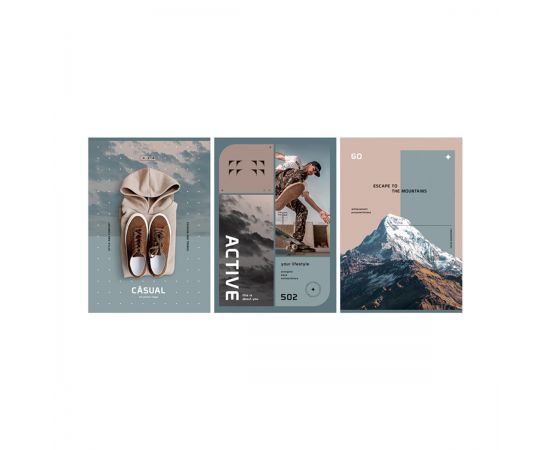 Тетрадь 96л., А4, клетка BG "Men's style", матовая ламинация Т4ск96_лм 11210