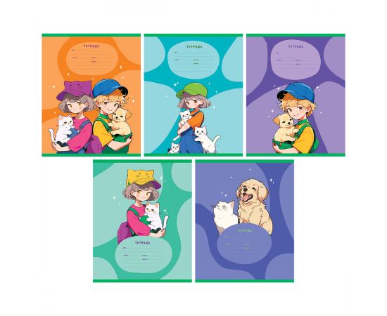 Тетрадь 12л., линия BG "Аниме" Т5ск12 57315