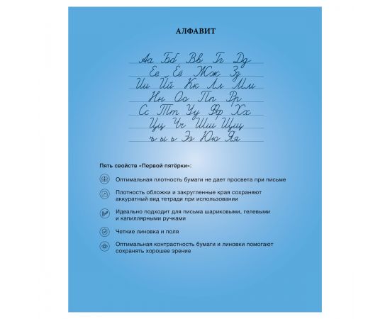 Тетрадь 18л., линия BG "Первая пятерка" Т5ск18 12304