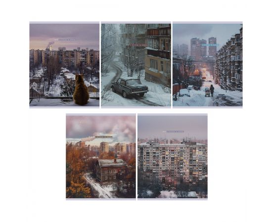 Тетрадь 48л., А5, клетка BG "Двор", суперэконом Т5ск48 62701