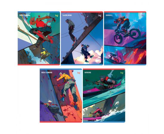 Тетрадь 48л., А5, клетка BG "Увлечения" Т5ск48 64166