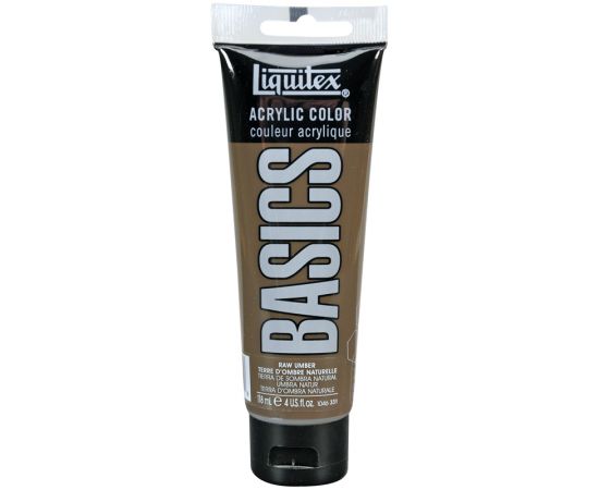 Краска акриловая художественная Liquitex "Basics", 118мл, туба, 331 умбра натуральная 1046331