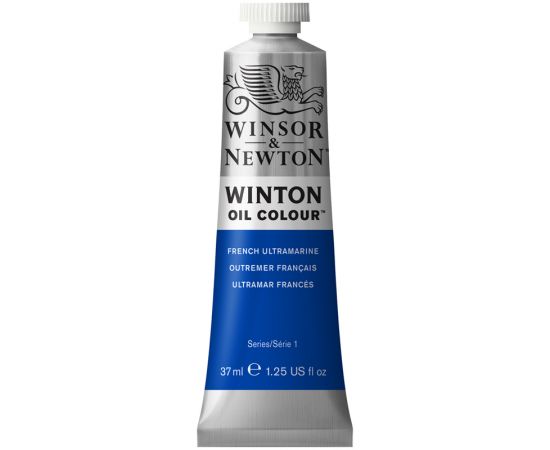 Краска масляная художественная Winsor&Newton "Winton", 37мл, туба, ультрамарин французский 1414263