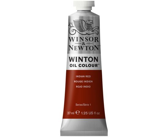 Краска масляная художественная Winsor&Newton "Winton", 37мл, туба, красный Индийский 1414317