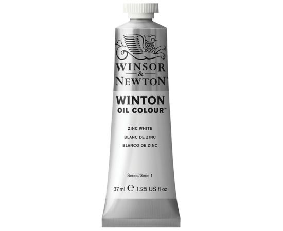 Краска масляная художественная Winsor&Newton "Winton", 37мл, туба, белый цинк 1414748