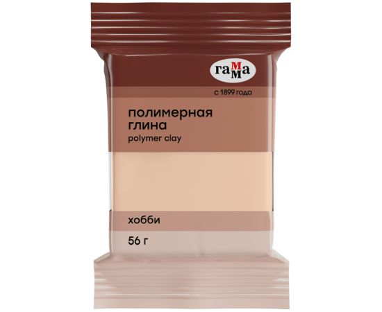 Полимерная глина Гамма "Хобби", телесный, 56г 1425