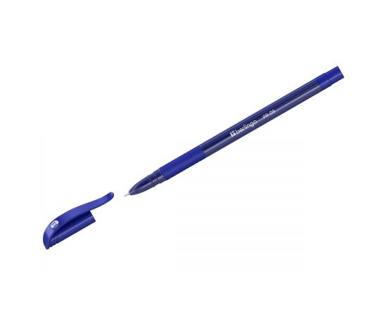 Ручка шариковая Berlingo "PR-05" синяя, 0,5мм, грип CBp_50362