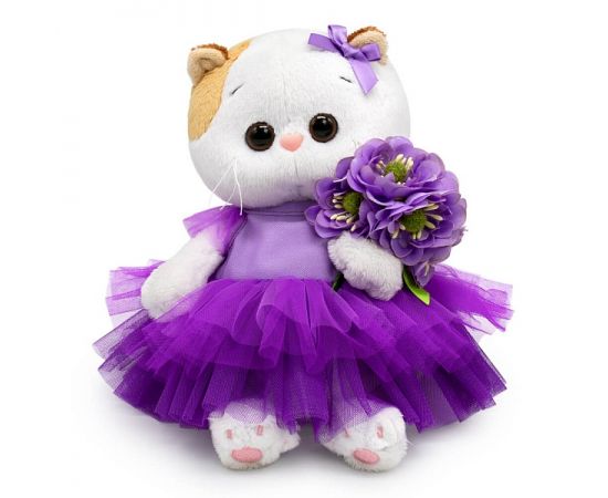 Ли-Ли BABY в лиловом платье и с букетом LB-131 LB-131