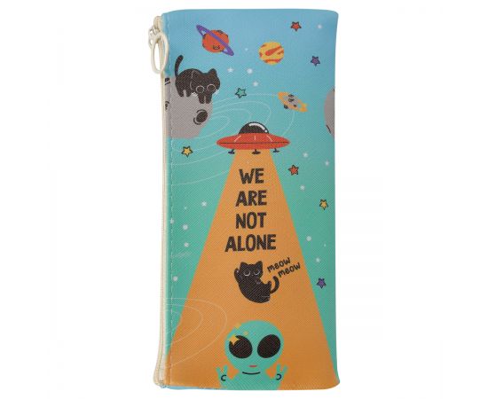 Пенал мягкий 200*100 MESHU "We are not alone", искусственная кожа MS_65250