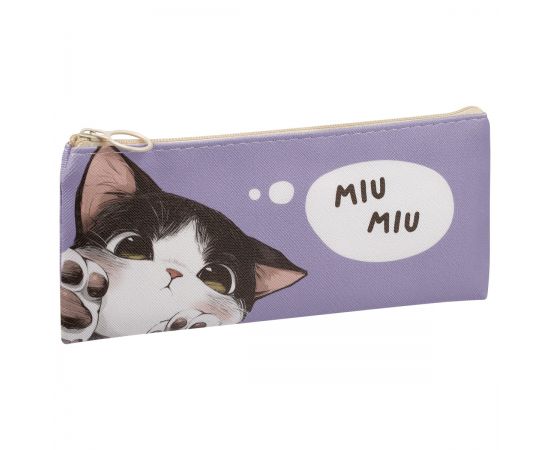 Пенал мягкий 200*100 MESHU "Paws", искусственная кожа MS_65258