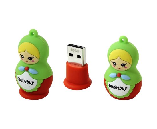 Память Smart Buy "Wild series" Матрешка  16GB, USB 2.0 Flash Drive SB16GBDoll
