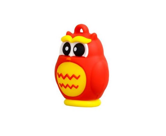 Память Smart Buy "Wild series" Сова  16GB, USB 2.0 Flash Drive, красный SB16GBOwl