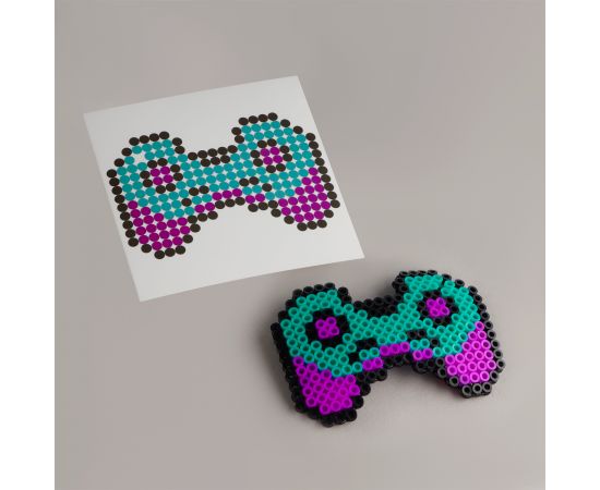 Термомозаика ТРИ СОВЫ "Пицца", набор инструментов и аксессуаров, трафареты, картонная коробка ThB_55657