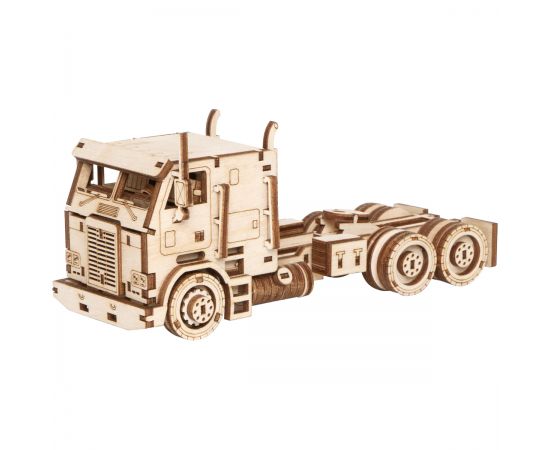 Конструктор деревянный ТРИ СОВЫ "Тягач", 14*5,8*6,5см, 130 деталей, картонная коробка ДКНС017