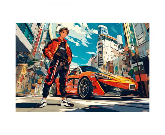 Пазл  160 эл. ТРИ СОВЫ "Стритрейсер" ПК160_64410