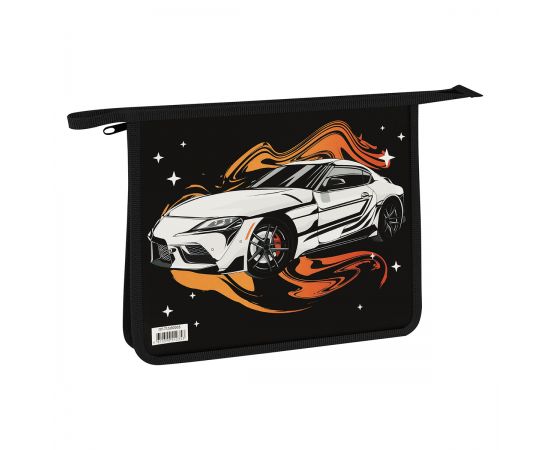 Папка для тетрадей 1 отделение, ArtSpace "Sports coupe", А5, пластик, на молнии ПТ-715Л0005