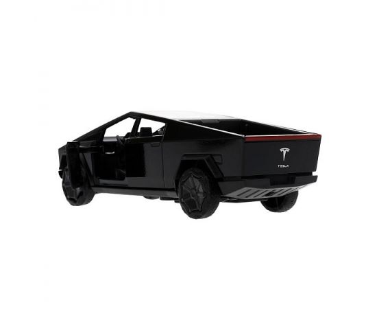 Машина металл свет-звук tesla cybertruck 13,7см, дв,ин,МАТОВЫЙ черный 383478 383478
