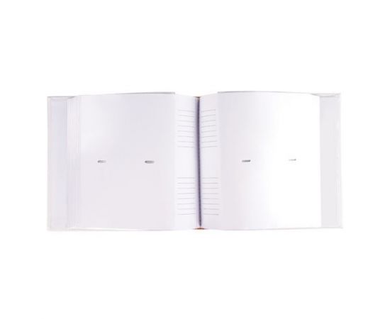 Фотоальбом BRAUBERG на 300 фото 10*15 см, под кожу, бумажные страницы, бокс, белый+золото, 391117 391117