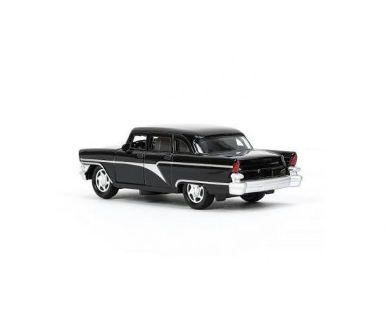 Машина металл газ-13 "чайка" 12 см, двери, инерц, черный 392079 392079