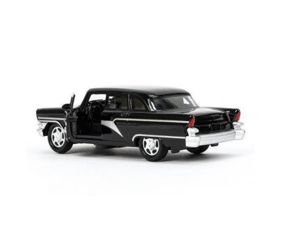 Машина металл газ-13 "чайка" 12 см, двери, инерц, черный 392079 392079