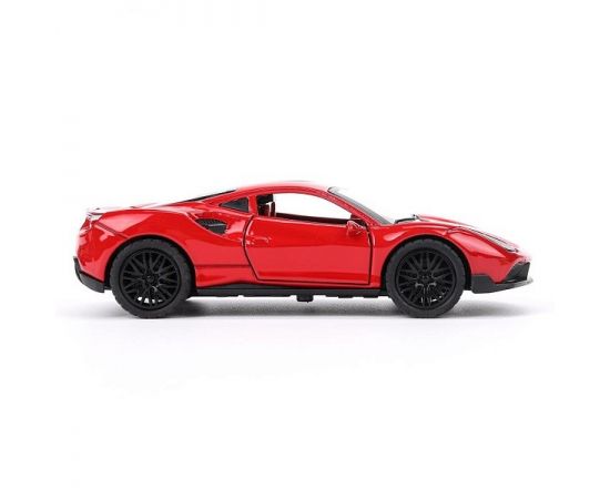 Машина металл ferrary 488 gtb 12 см, двери, багажник, инерция 393513 393513