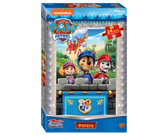 Пазл  24 эл. maxi Step Puzzle "Щенячий патруль" 90090