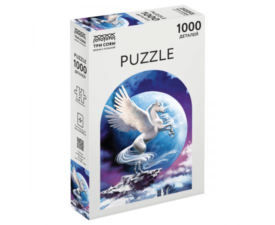 Пазл 1000 эл. ТРИ СОВЫ "Пегас" ПК1000_54681