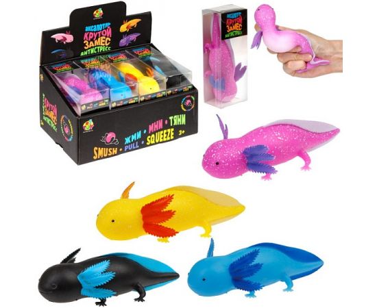 Крутой замес аксолотль 6,7*13см, 4 цв.в асс Т25358 Т25358