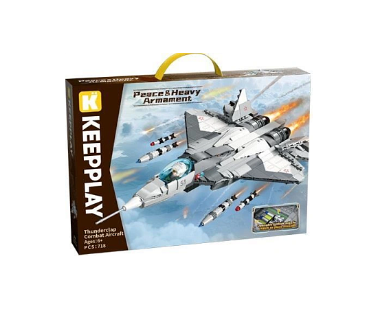 Конструктор 25006 Thunderclap Combat Aircraft 718 дет 25006