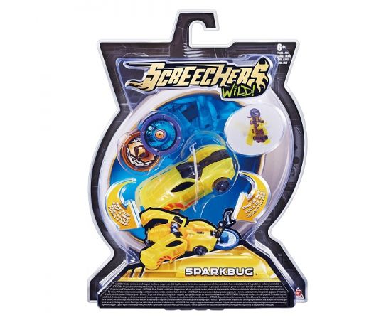 Дикие Скричеры. Машинка-трансформер Спаркбаг л1 ТМ Screechers Wild 34822 34822