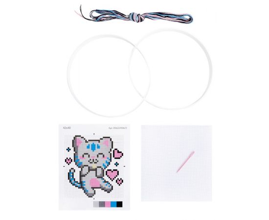 Вышивка "Счастливый котик" (с пяльцами) 05622 05622