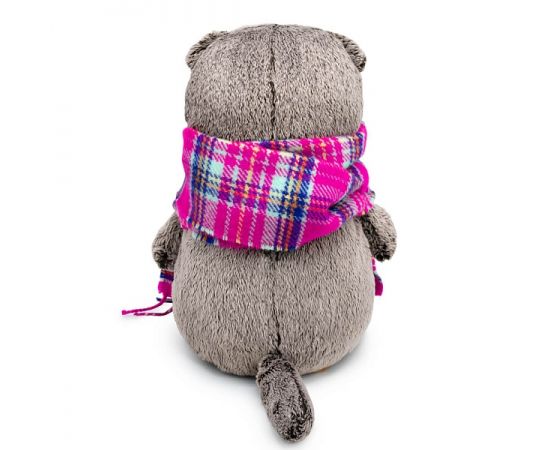 Басик в ярко-розовом шарфе Ks22-246 Ks22-246