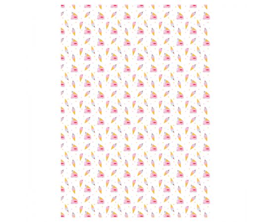 Упаковочная бумага глянц. 70*100см, MESHU "Stylish", 80 г/м2, ассорти, 5 дизайнов MS_62818