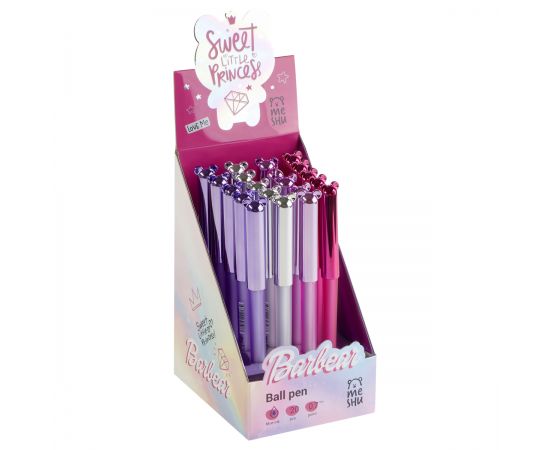 Ручка шариковая MESHU "Barbear" синяя, 0,7мм, корпус ассорти MS_64797